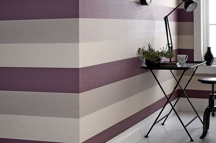 Teknik Mudah Membuat Garis Warna Berbeda di Dinding Rumah - iDEA