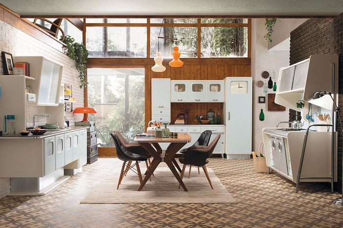Dapur Vintage Beri Nuansa Kesegaran Dan Modern Idea