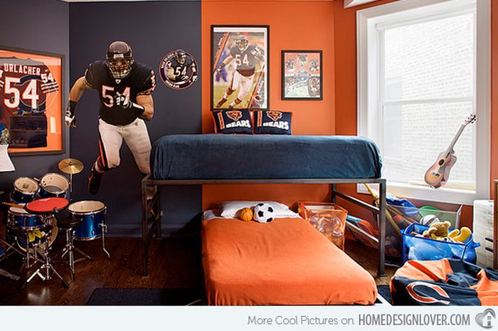 Membuat Tema Sporty Di kamar Anda - iDEA