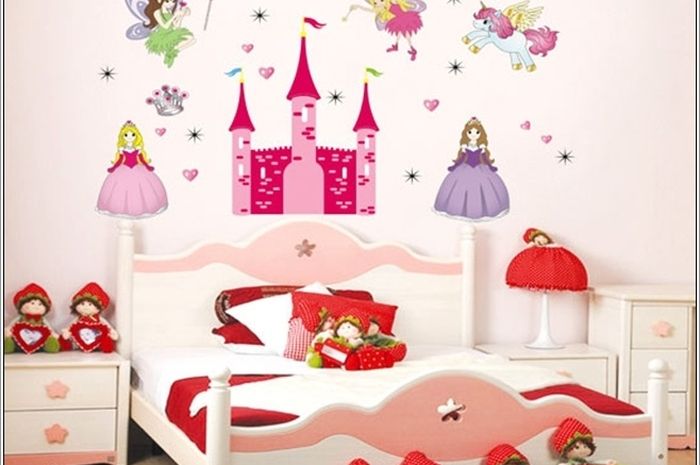 wall sticker tema putri untuk kamar tidur. - semua halaman - idea