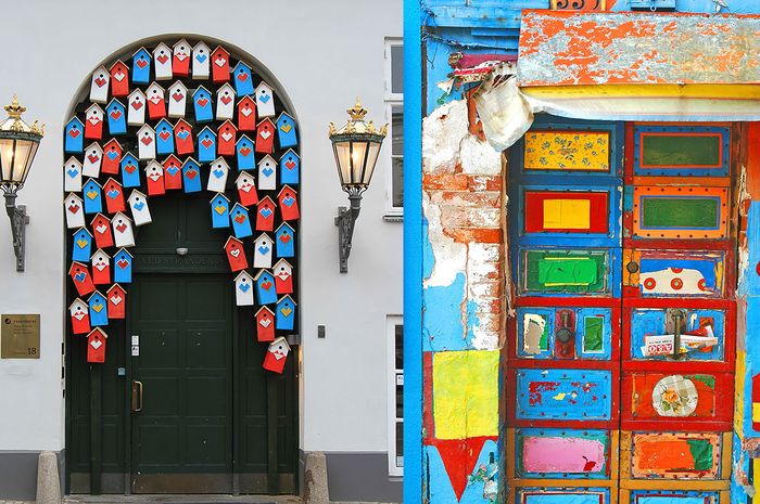 10 Desain Pintu Rumah yang Imajinatif - iDEA