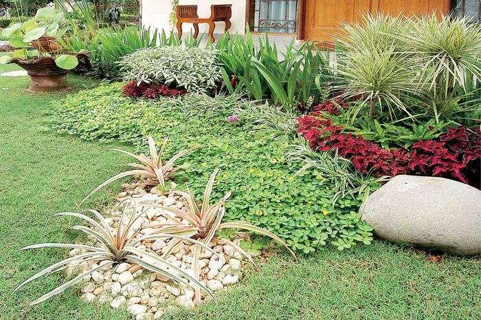 3 Inspirasi Taman Cantik Bertabur Batu Koral - iDEA