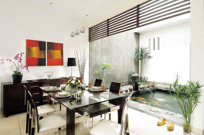 Ruang Makan Terbuka, Luas dan Segar - iDEA