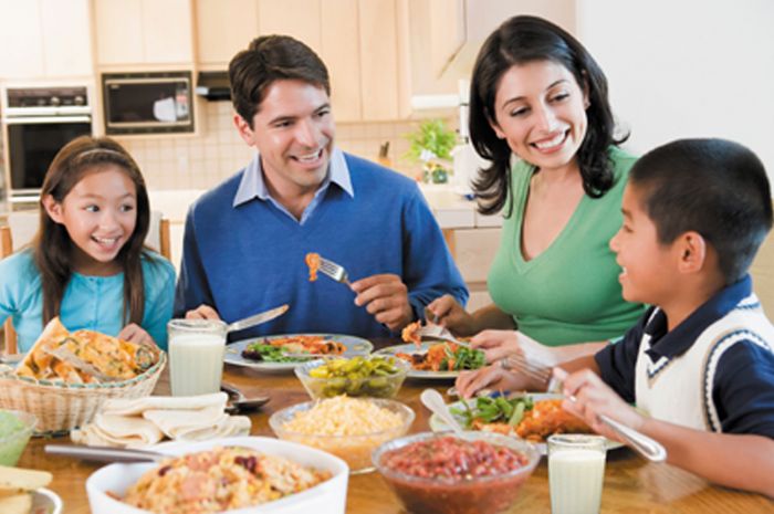 Baik bersama saat malam bagaimana keluarga makan sikap 7 Peranan