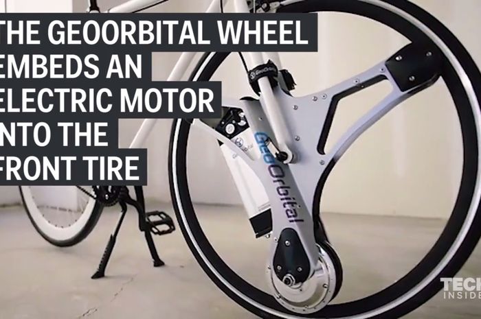 E-Wheel ini Dapat Mengubah Sepeda 