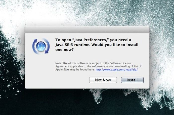 remove apple java