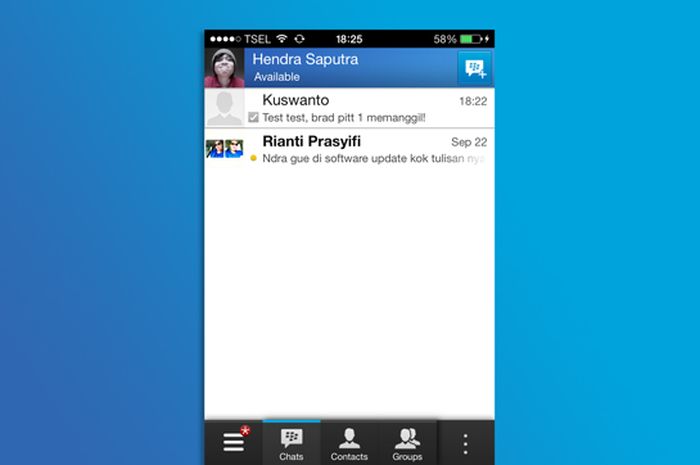 Download Bbm Untuk Iphone Gratis Karena Ia Sudah Kembali Ke App Store Makemac