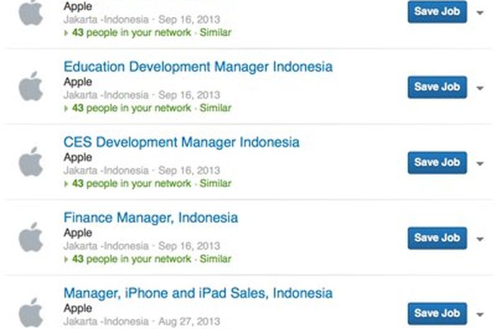Apple Kembali Tambah Lowongan Pekerjaan Di Indonesia - MakeMac