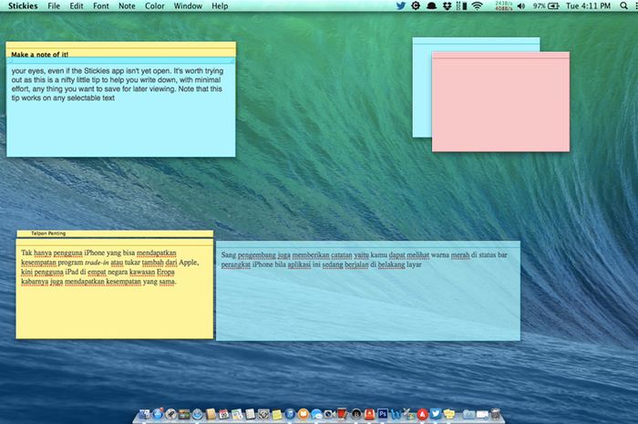 Note works. Note works