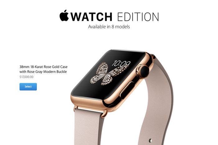Harga Apple Watch Berlapis Emas Paling 