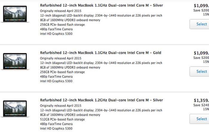 Refurbished MacBook 12 Inci Hadir di Laman Apple Online Refurbished MacBook 12 Inci Hadir di Laman Apple Online