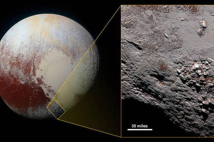 Gunung Berapi Pluto Mungkin Terbesar dalam Sistem Luar Tata Surya - National Geographic