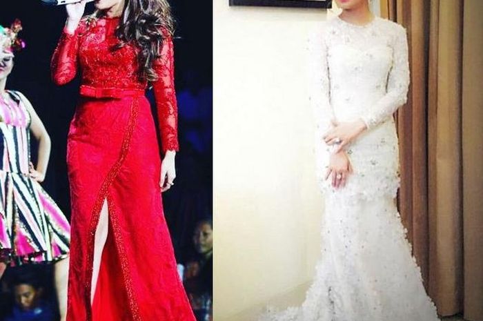 Cantiknya Rossa Dan Ayu Ting Ting Saat Kenakan Busana