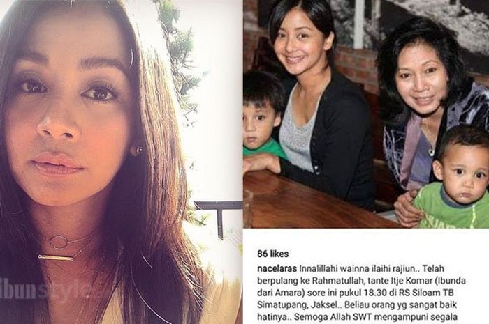 Kabar Duka Datang Dari Penyanyi Amara Lingua Yang Ditinggal Sang Ibu Nova