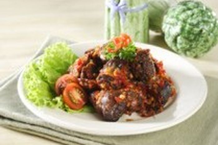 Ati Ayam Balado Pedas Sajian Sedap