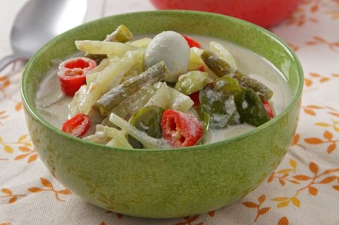 LABU SIAM KUAH SANTAN - Sajian Sedap