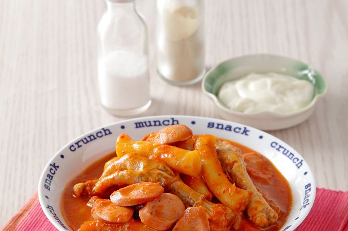 Ceker Tteokbokki Kreasi Unik Yang Wajib Dicoba Sajian Sedap