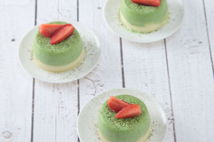 Green Tea Panna Cotta
