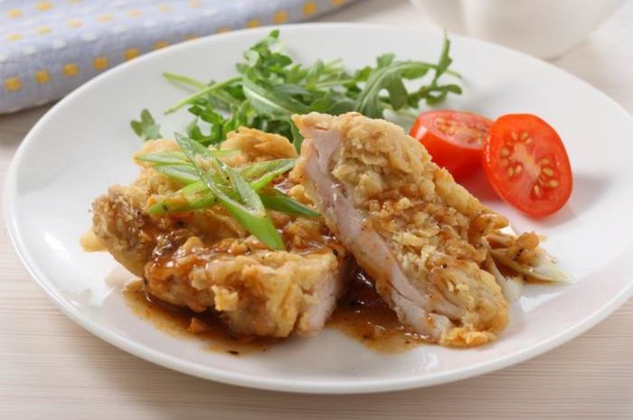 Resep Ayam Goreng Saus Mentega Lada Hitam Jempolan