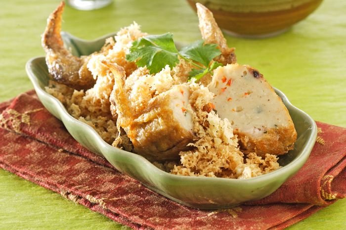 Sayap Ayam Isi Goreng Kremes Ini Pasti Bikin Ketagihan