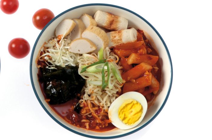 Korean Ramen Tteokbokki