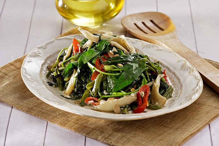 Tips Menumis Kangkung Agar Warnanya Tetap Hijau, Tidak