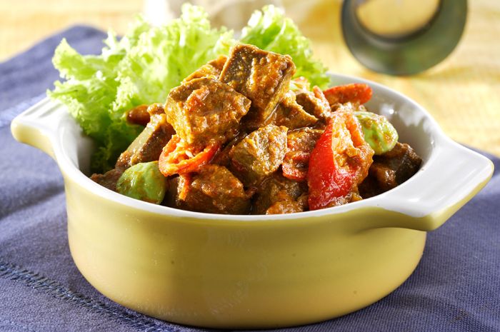 Hati Sapi Masak Petai 