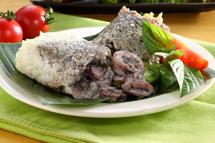Resep Nasi Bakar Cumi Kemangi Resep Nasi Bakar Cumi Kemangi