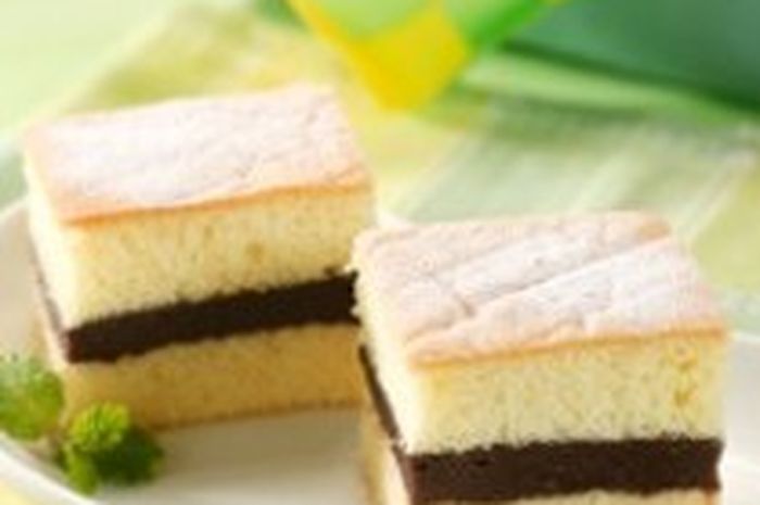 Cake Lapis Hunkwe Pisang Cokelat Sajian Sedap
