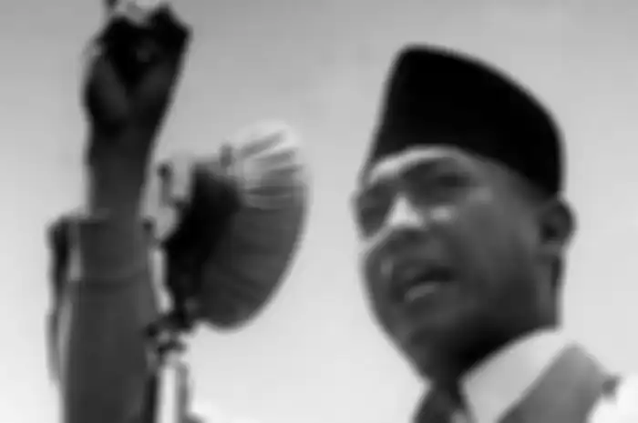 Soekarno dikenal sebagai singa mimbar.