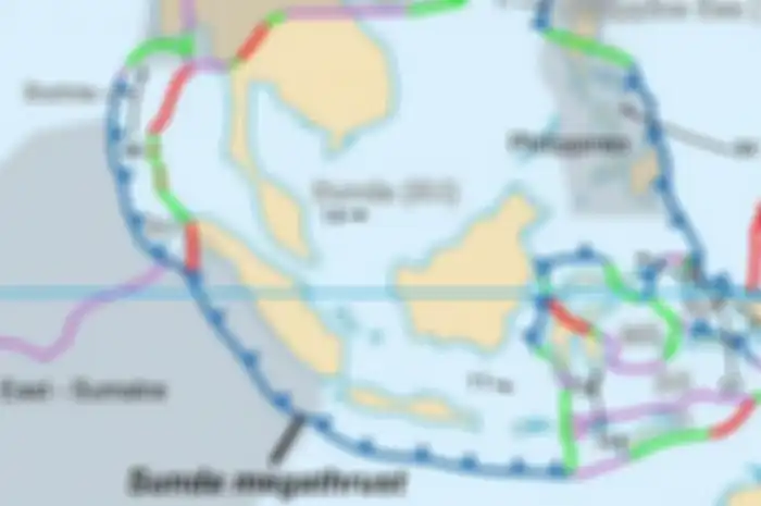 Menurut pakar Tsunami dari Menteri Kelautan & Perikanan yang dikutip dari Kompas.com ungkap posisi gempa di megatrust selat Sunda.