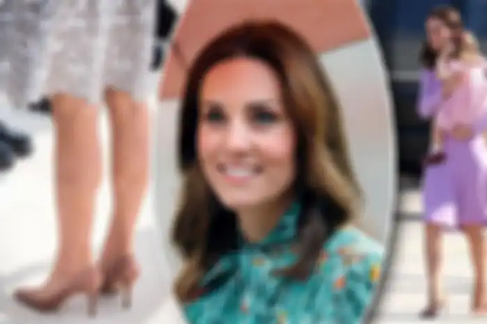 Kate Middleton terlihat betah dan nyaman memakai sepatu high heels seharian. Ternyata sepatunya bukan sepatu biasa