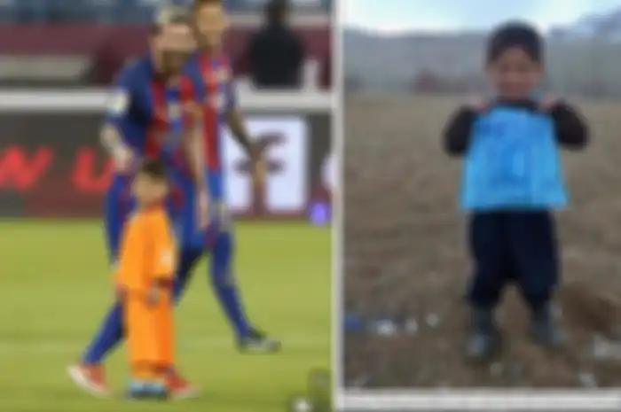 Kemunculannya dengan pakaian yang dibuatnya sendiri dari kantong plastik bertuliskan Lionel Messi membuatnya disorot dunia dan kemudian viral.
