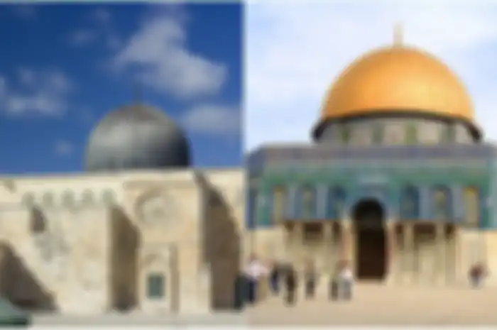 Kompleks masjid Al Aqsa di Yerusalem