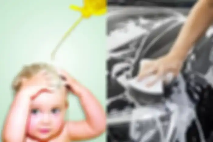 Apa yang cukup lembut untuk digunakan membersihkan rambut dan kulit bayi Anda yang lembut tetapi cukup kuat untuk mencuci mobil?