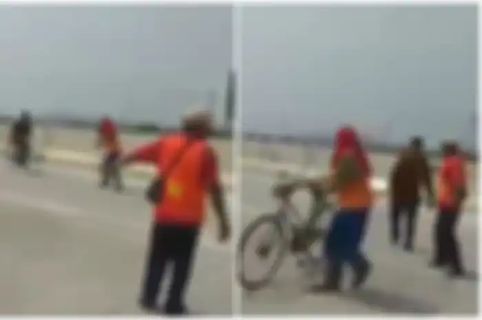 Saat ditanya hendak ke mana, kakek itu menjelaskan bahwa dirinya hanya ingin pulang ke rumahnya yang terletak di Desa Harjasari.