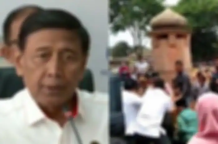 SA menyampaikan kepada penyidik bahwa ada kapal (helikopter) dan masyarakat yang berbondong-bondong ke alun-alun, dia pun spontan ikut menuju ke sana.