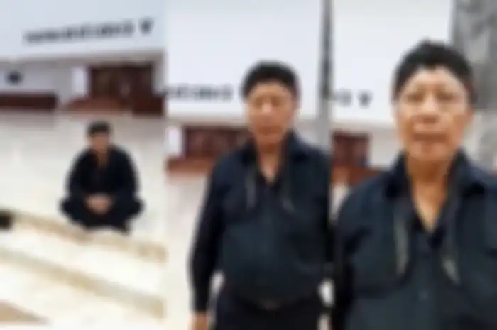 Ki Sabdo mengaku dirinya melakukan gladi bersih untuk nantinya menjaga pelantikan presiden dan wapres.