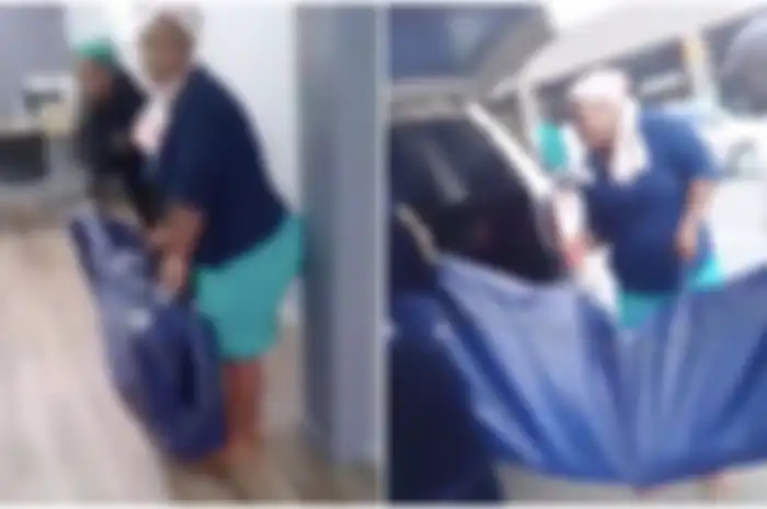 Dua wanita itu kemudian langsung membawanya jenazahnya demi membuktikan bahwa pamannya benar-benar mati.