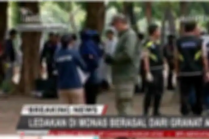Sebuah ledakan terjadi di kawasan Monas, pada Selasa (3/12/2019) pagi. Kapolda Metro Jaya mengatakan, ledakan terjadi akibat granat asap.