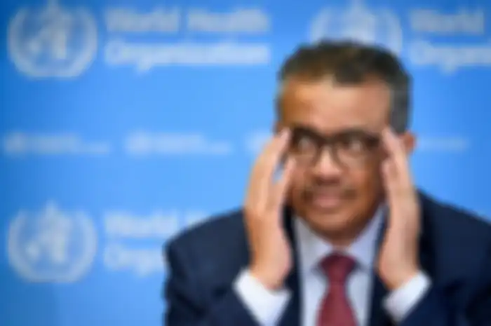 Direktur jenderal WHO Tedros Adhanom Ghebreyesus