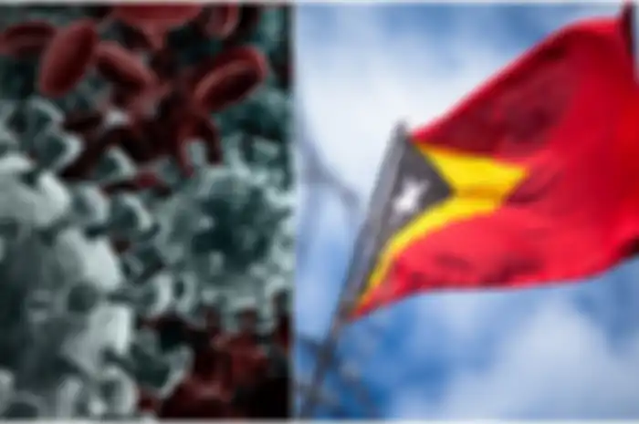 Ilustrasi virus corona di Timor Leste.