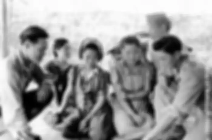 Foto Jugun Ianfu wanita yang dijadikan budak nafsu tentara Jepang.