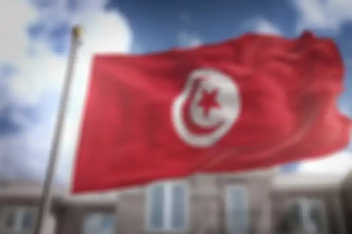 Bendera Tunisia.