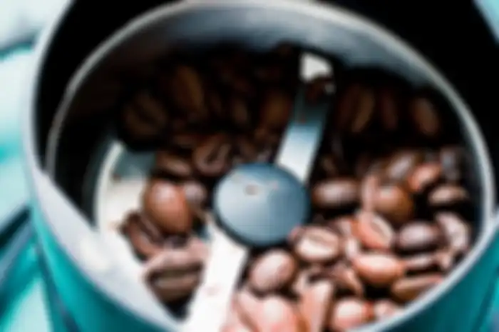 Penggiling kopi.
