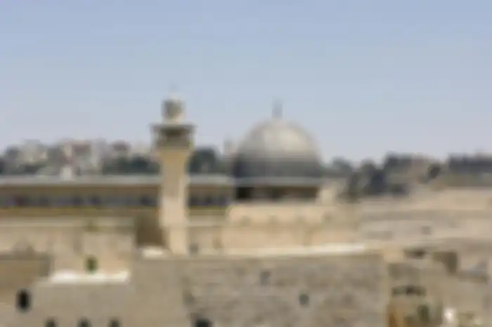 Masjid Al-Aqsa, salah satu titik pertikaian panjang Israel dan Palestina.