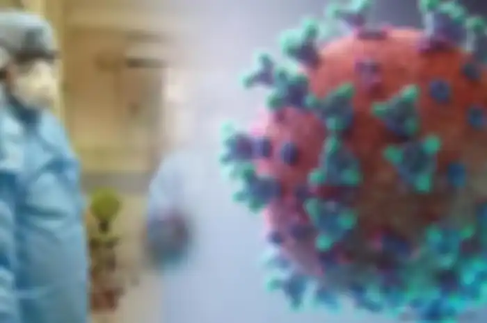 Ilustrasi virus corona