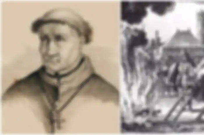 Tom&aacute;s de Torquemada, Inkuisitor Agung pertama dari Inkuisisi Spanyol, yang bakar 2.000 orang di tiang pancang.
