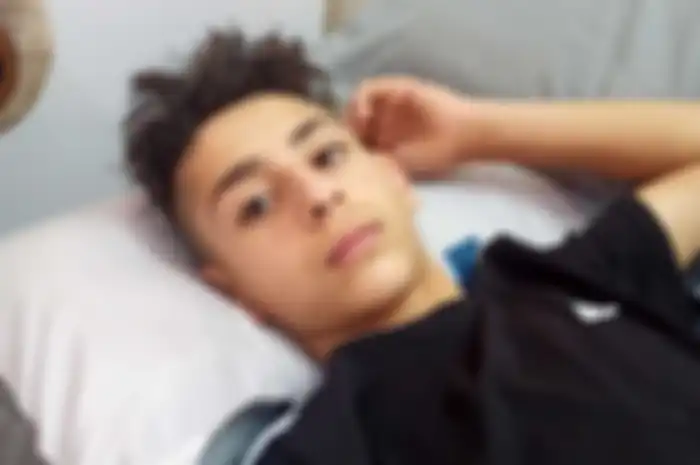 Tareq Zbeidi, 15 tahun, yang menjadi korban kekerasan pemukim Israel