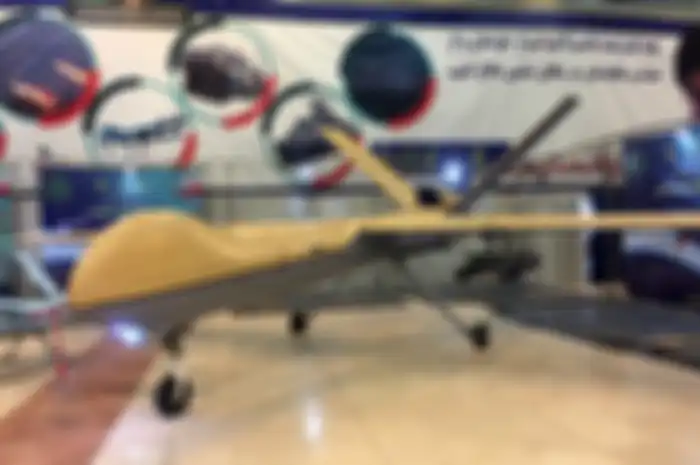(ilustrasi) Drone Iran Shahed 129